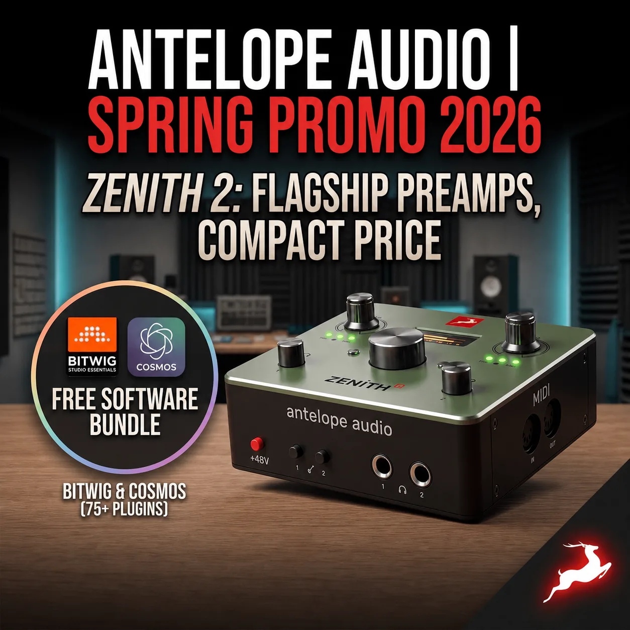 입문용 오디오 인터페이스 끝판왕?- Antelope Audio Zenith 2 & Spring Promo 2026